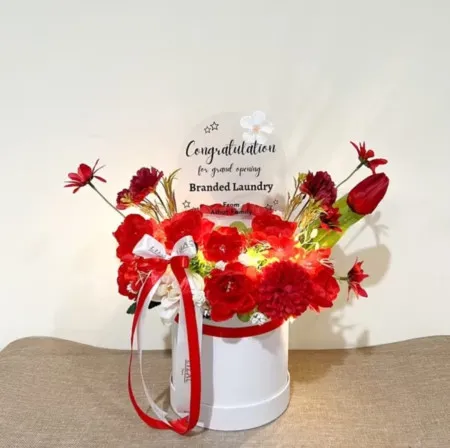 Bloom Box Akrilik Ucapan Grand Opening Nias Selatan